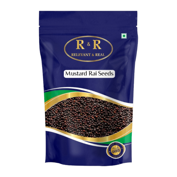 R&R Black Mustard Seeds | Kala Sarso Whole 100g
