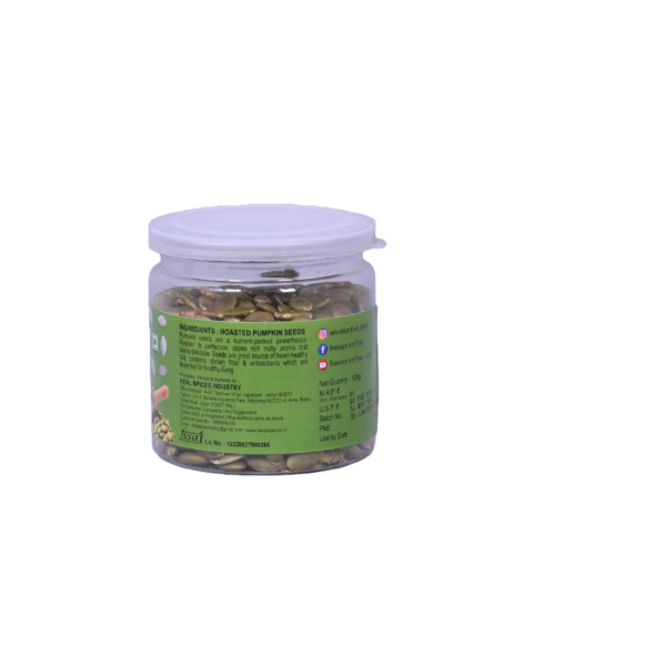 Roasted PUMPKIN SEEDS 100GM - Image 3